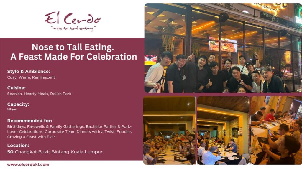 EL CERDO Group Dining And Events Guide